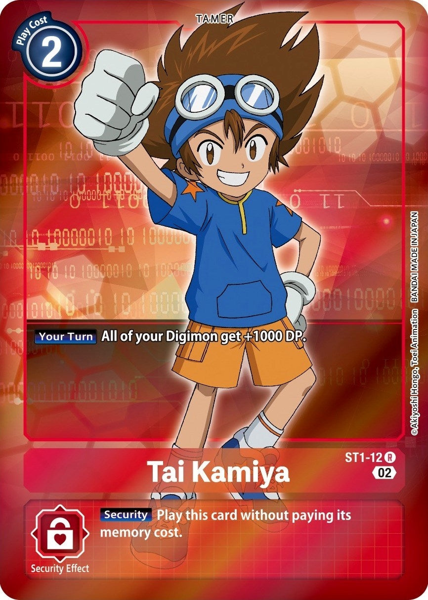 Tai Kamiya (Alternate Art) (112) [ST-12] - Digimon Card Game Single