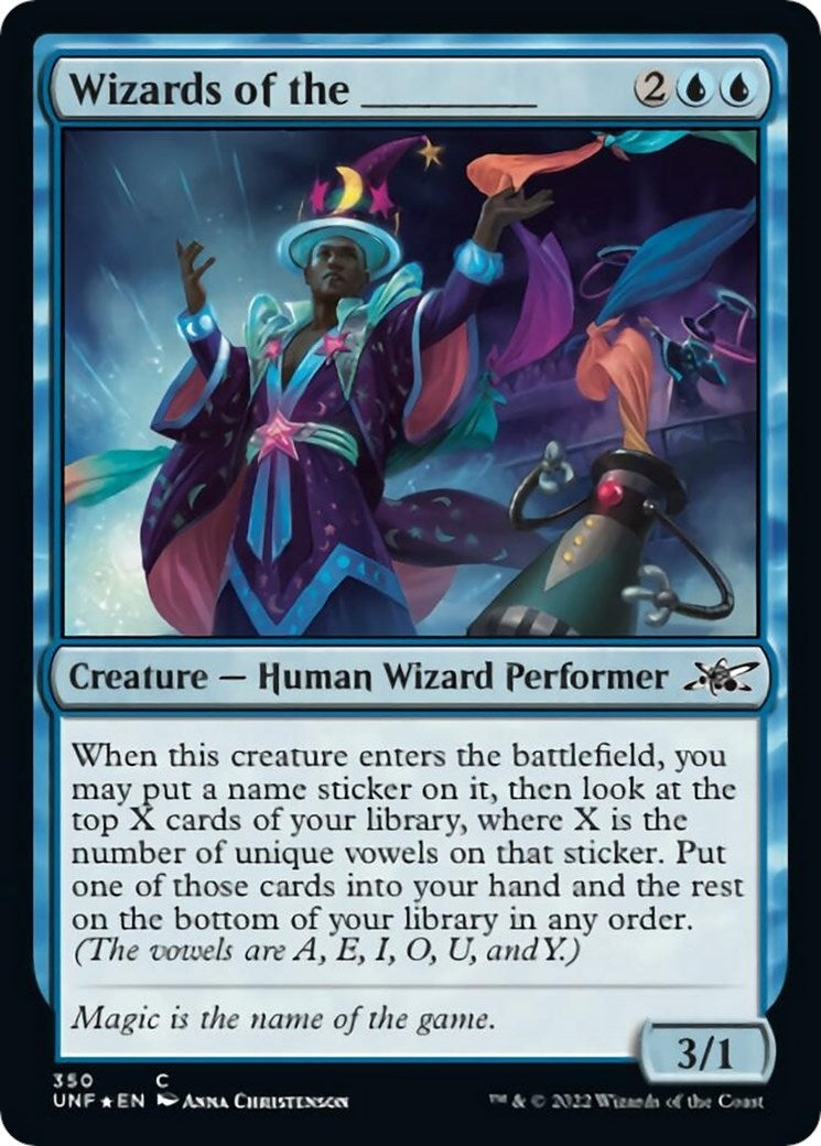 Wizards of the _______ (64) [UNF] - MTG Single