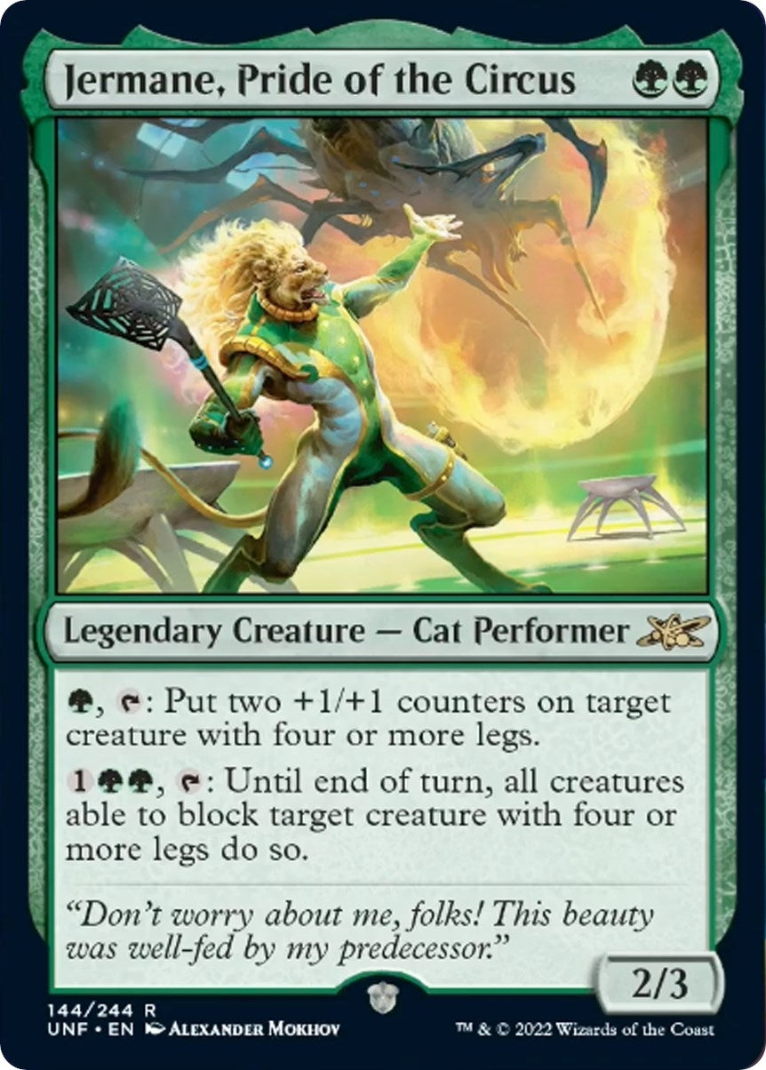 Jermane Pride of the Circus (144) [UNF] - MTG Single