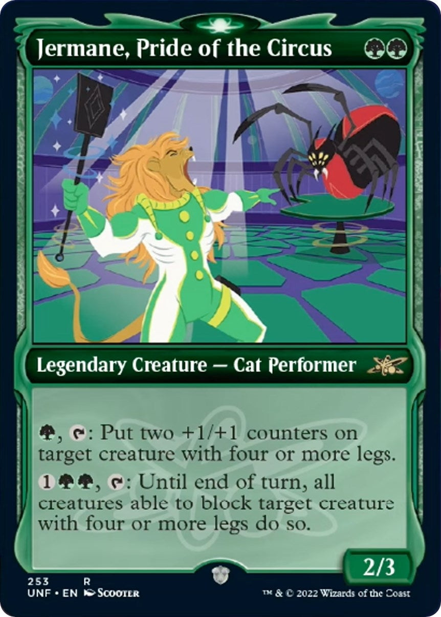 Jermane Pride of the Circus (Showcase) (253) [UNF] - MTG Single