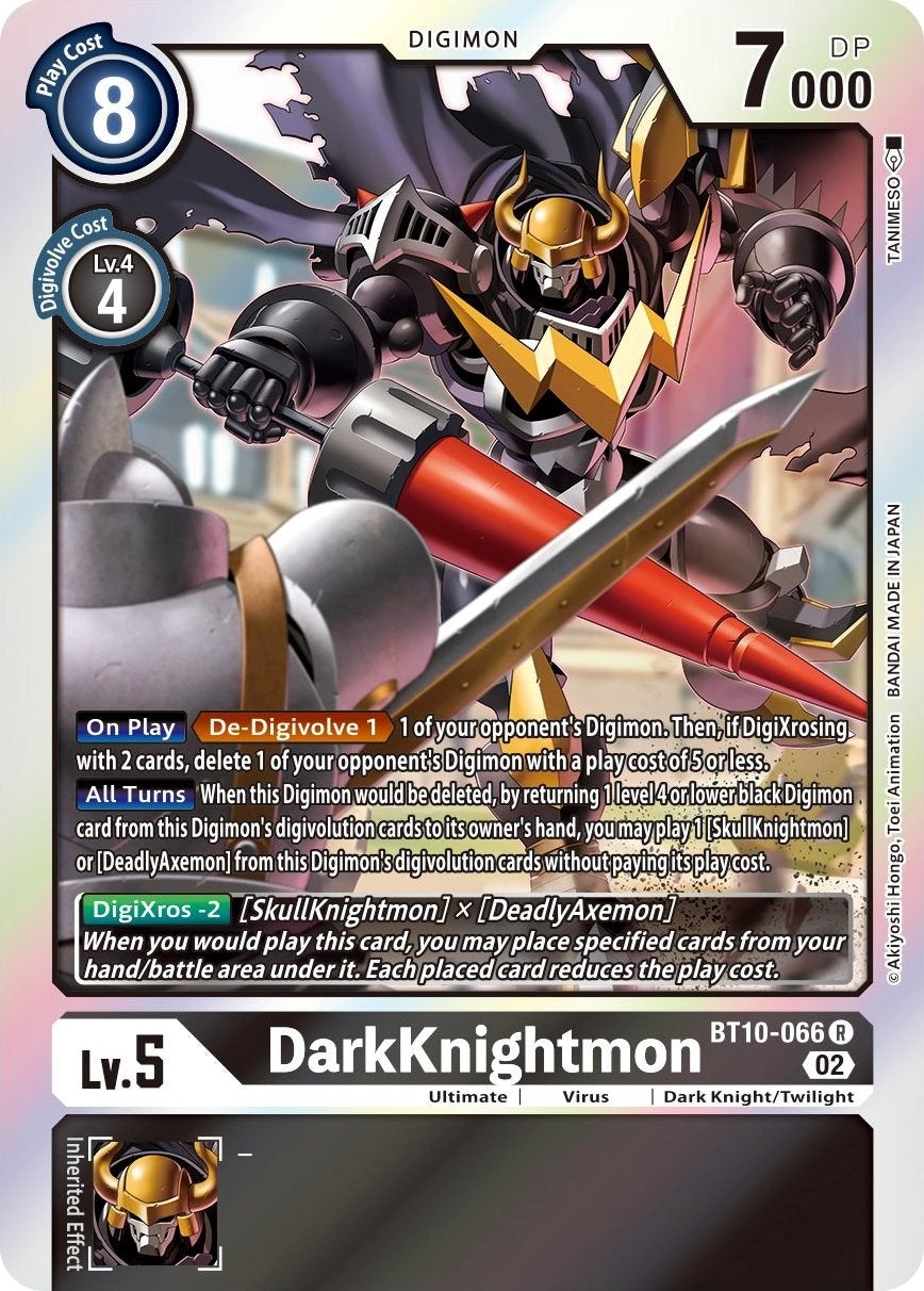 DarkKnightmon (10066) [BT10] - Digimon Card Game Single