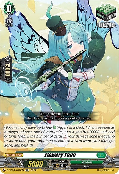 Flowery Tone (1015) [D-TD01] - Cardfight Vanguard Single