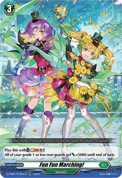Fun Fun Marching! (Foil) (1018) [D-TD01] - Cardfight Vanguard Single