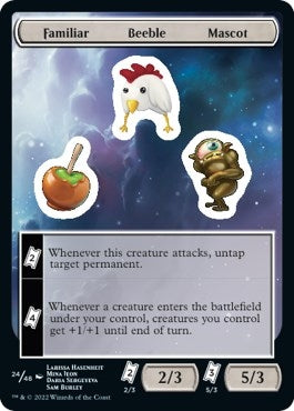 Familiar Beeble Mascot (0) [UNF] - MTG Single