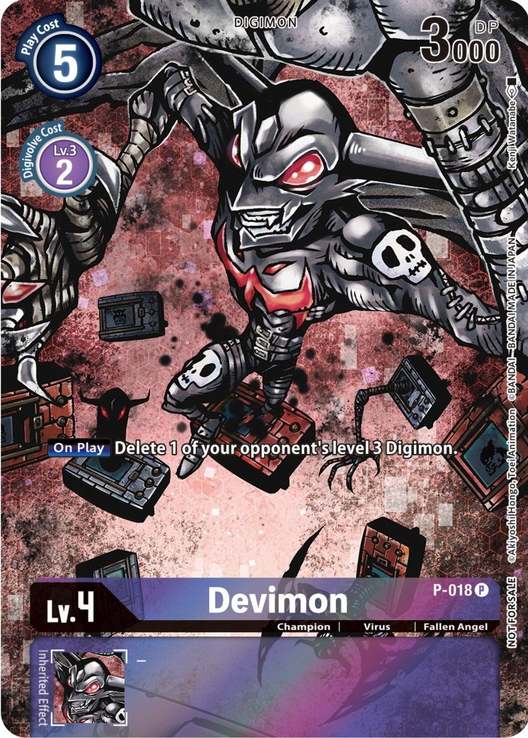 Devimon - P-018 (25th Special Memorial Pack) (18) [D-PR] - Digimon Card Game Single