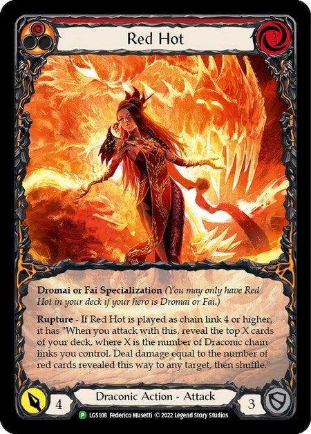 Red Hot (108) [PR] - Flesh and Blood TCG Single