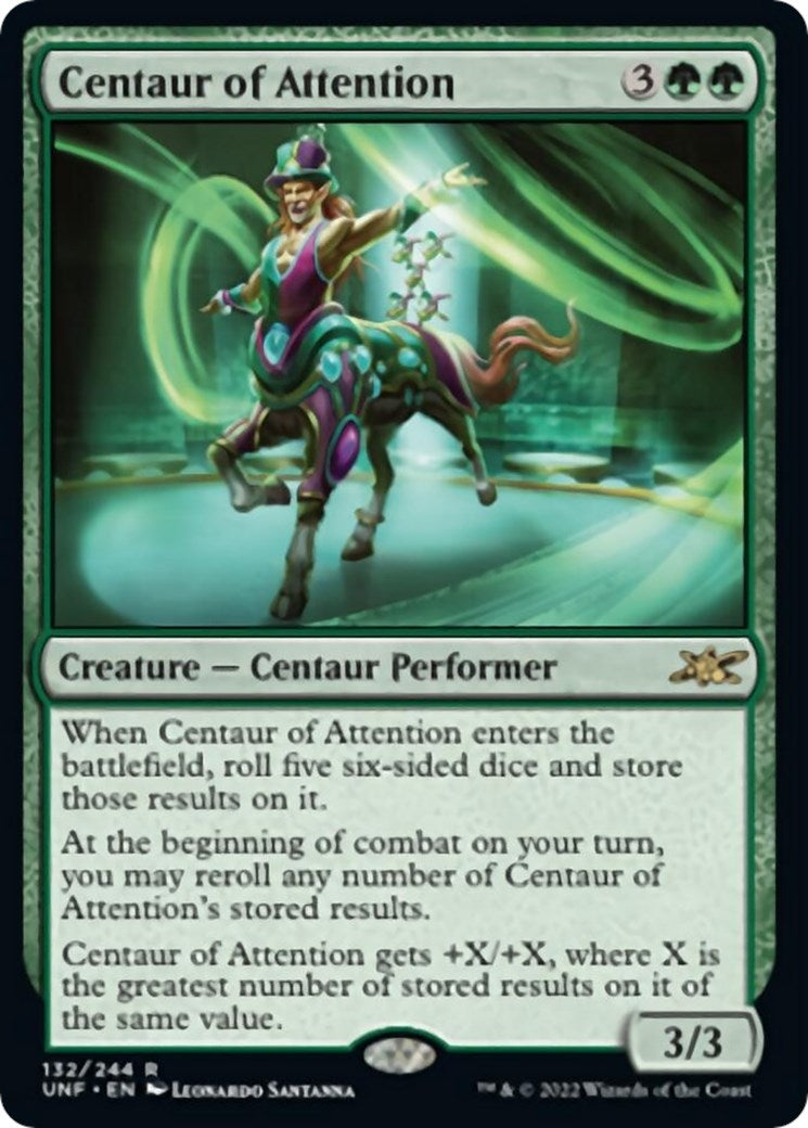 Centaur of Attention (132) [UNF] - MTG Single