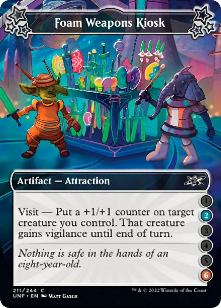 Foam Weapons Kiosk (2-6) (211) [UNF] - MTG Single