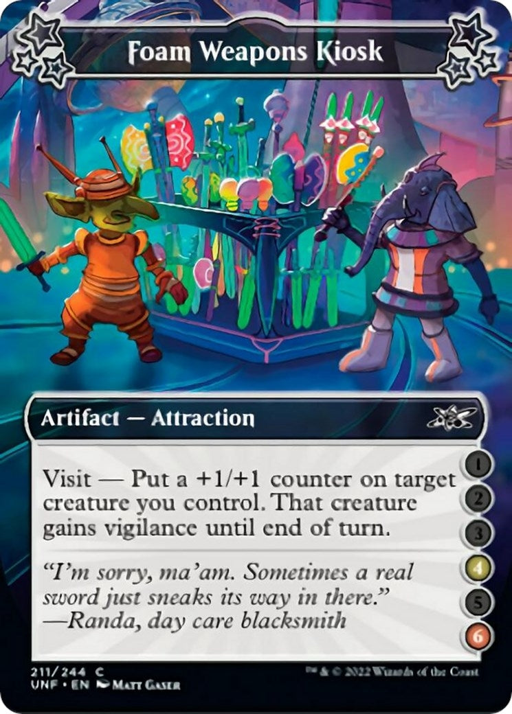 Foam Weapons Kiosk (4-6) (211) [UNF] - MTG Single