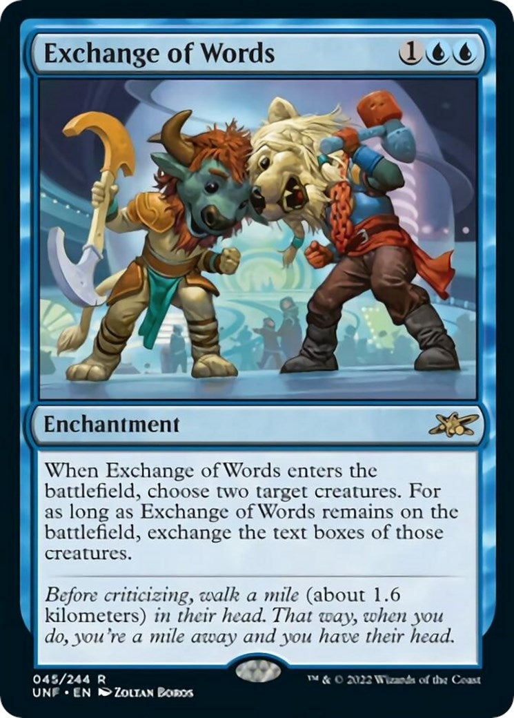 Exchange of Words (45) [UNF] - MTG Single
