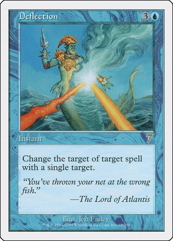 Deflection (69) [7ED] - MTG Single