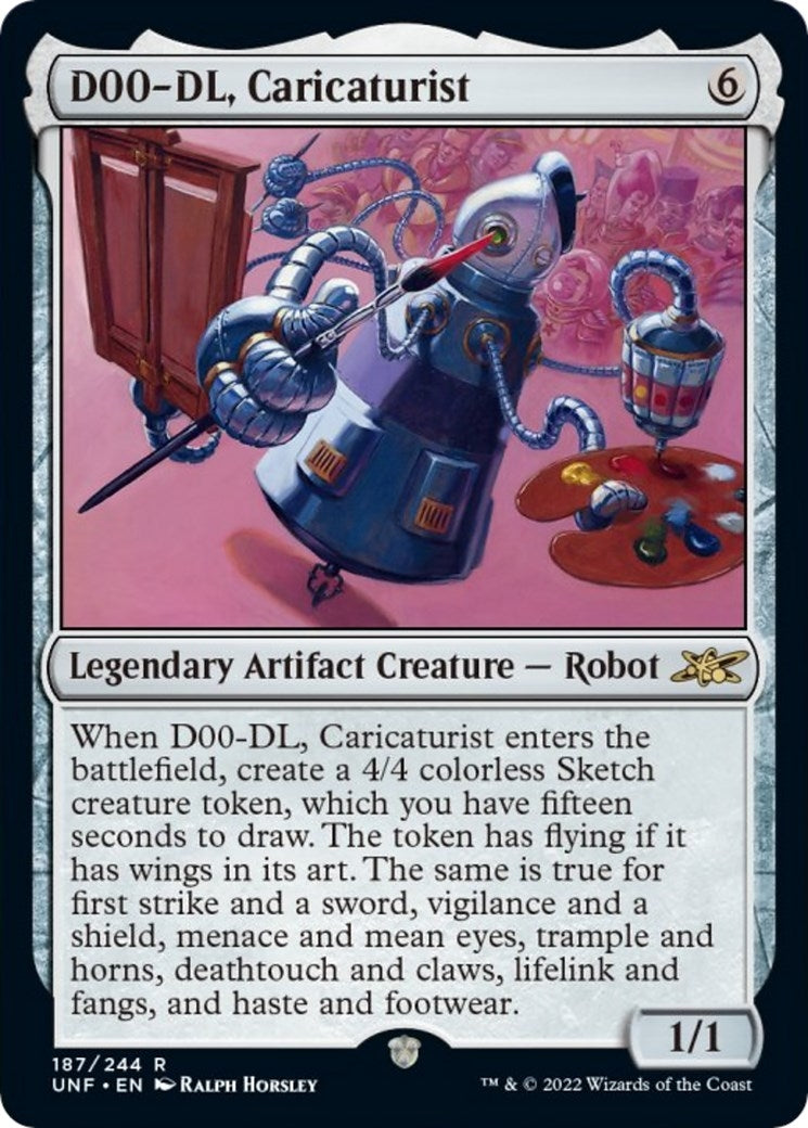 D00-DL Caricaturist (187) [UNF] - MTG Single