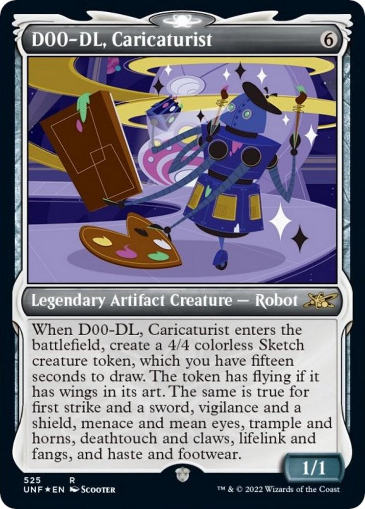 D00-DL Caricaturist (Showcase) (274) [UNF] - MTG Single