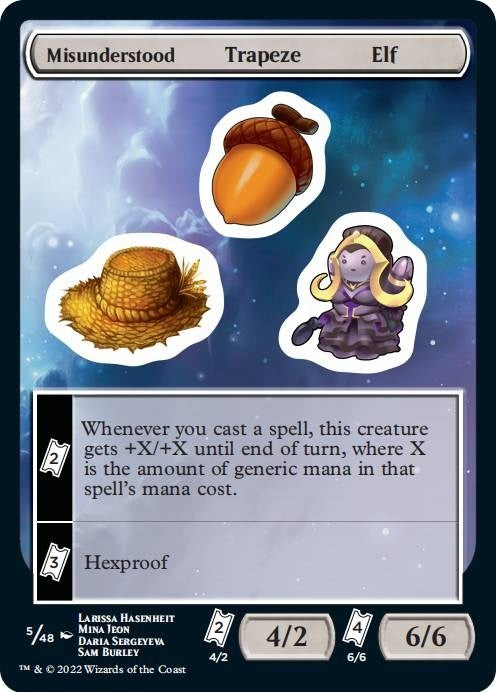 Misunderstood Trapeze Elf (0) [UNF] - MTG Single