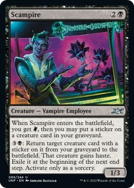 Scampire (89) [UNF] - MTG Single