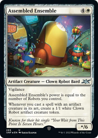 Assembled Ensemble (Galaxy Foil) (289) [UNF] - MTG Single