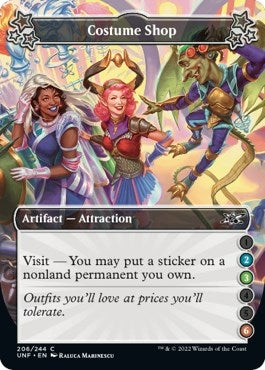 Costume Shop (2-3-6) (206) [UNF] - MTG Single