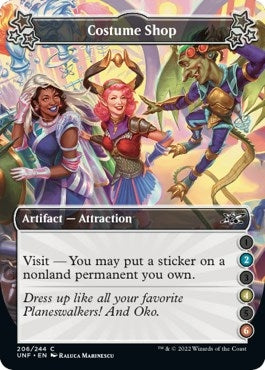 Costume Shop (2-4-6) (206) [UNF] - MTG Single