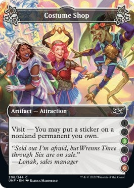 Costume Shop (3-5-6) (206) [UNF] - MTG Single