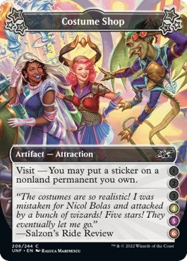 Costume Shop (4-5-6) (206) [UNF] - MTG Single