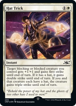 Hat Trick (Galaxy Foil) (299) [UNF] - MTG Single