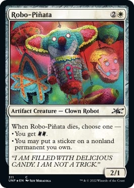 Robo-Pinata (Galaxy Foil) (311) [UNF] - MTG Single
