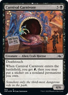 Carnival Carnivore (Galaxy Foil) (354) [UNF] - MTG Single
