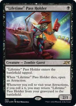 ’Lifetime’ Pass Holder (Galaxy Foil) (365) [UNF] - MTG Single