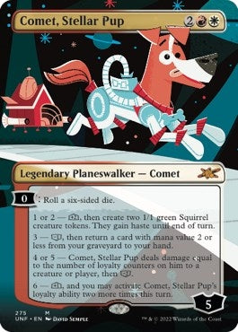 Comet Stellar Pup (Borderless) (275) [UNF] - MTG Single
