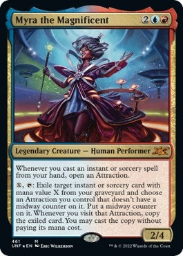 Myra the Magnificent (Galaxy Foil) (461) [UNF] - MTG Single