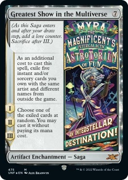Greatest Show in the Multiverse (Galaxy Foil) (475) [UNF] - MTG Single