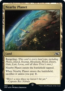 Nearby Planet (Galaxy Foil) (484) [UNF] - MTG Single