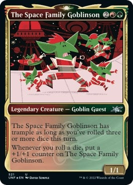 The Space Family Goblinson (Showcase) (Galaxy Foil) (521) [UNF] - MTG Single