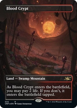 Blood Crypt (Borderless) (Galaxy Foil) (530) [UNF] - MTG Single