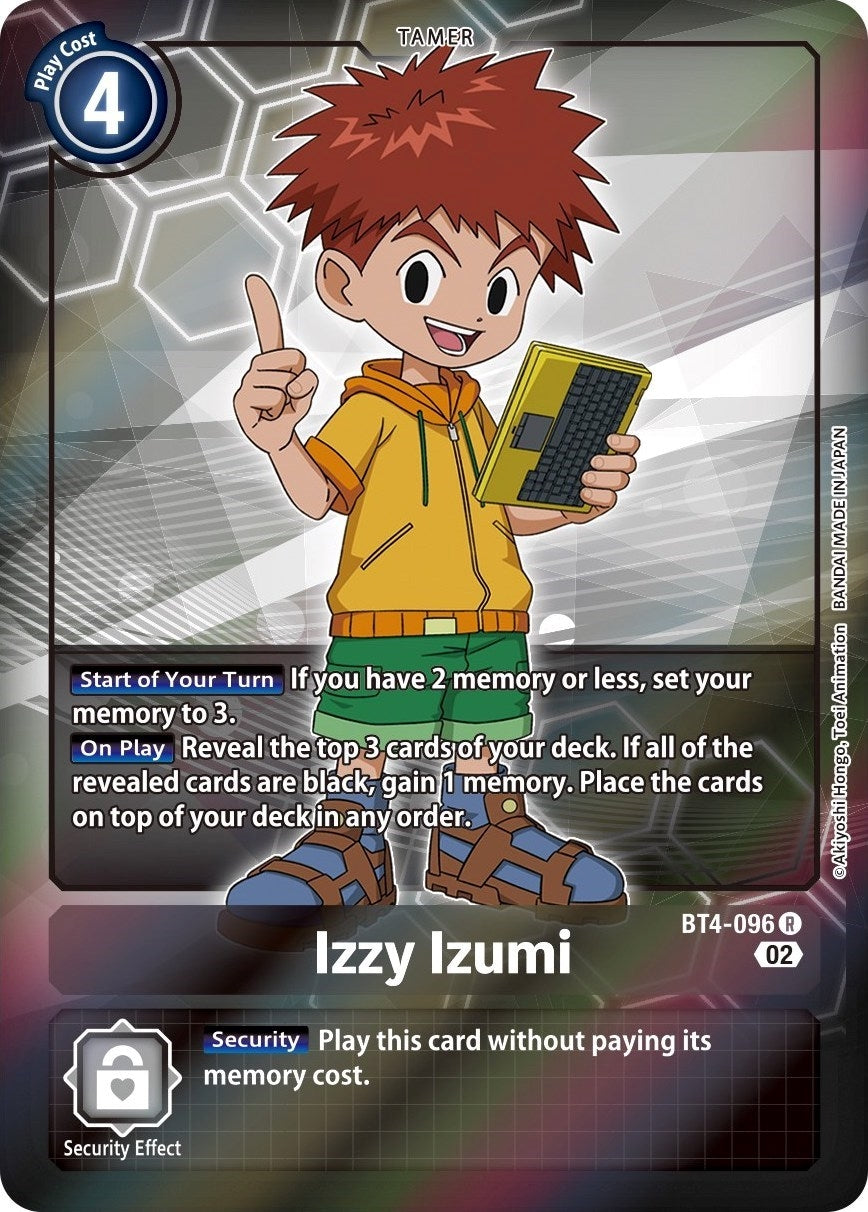 Izzy Izumi (Alternate Art) (4096) [ST-13] - Digimon Card Game Single