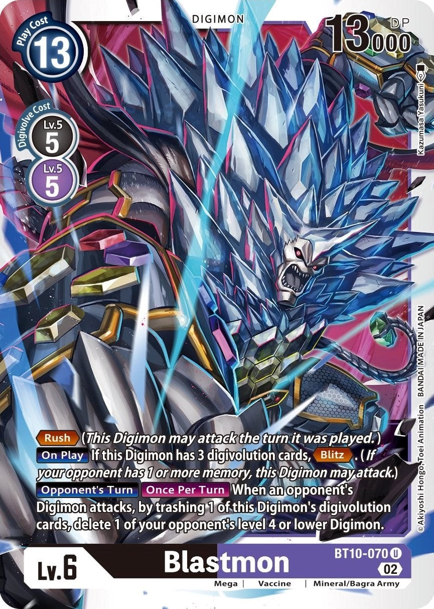 Blastmon (10070) [BT10] - Digimon Card Game Single