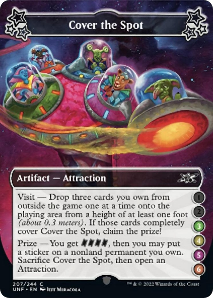 Cover the Spot (3-4-5-6) (207) [UNF] - MTG Single
