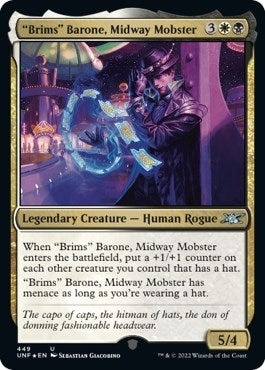 ’Brims’ Barone Midway Mobster (Galaxy Foil) (449) [UNF] - MTG Single