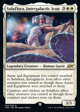 Solaflora Intergalactic Icon (27) [UNF] - MTG Single