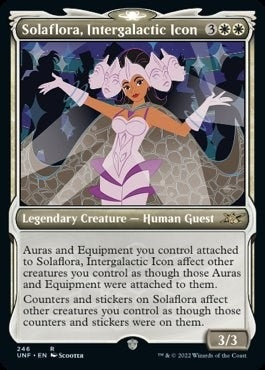 Solaflora Intergalactic Icon (Showcase) (246) [UNF] - MTG Single