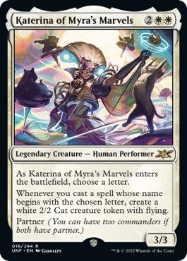 Katerina of Myra’s Marvels (16) [UNF] - MTG Single