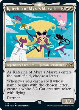 Katerina of Myra’s Marvels (Showcase) (Galaxy Foil) (496) [UNF] - MTG Single