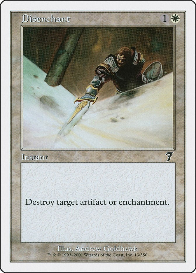 Disenchant (13) [7ED] - MTG Single