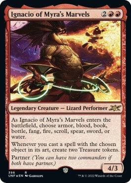 Ignacio of Myra’s Marvels (Galaxy Foil) (398) [UNF] - MTG Single