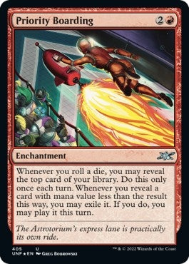 Priority Boarding (Galaxy Foil) (405) [UNF] - MTG Single