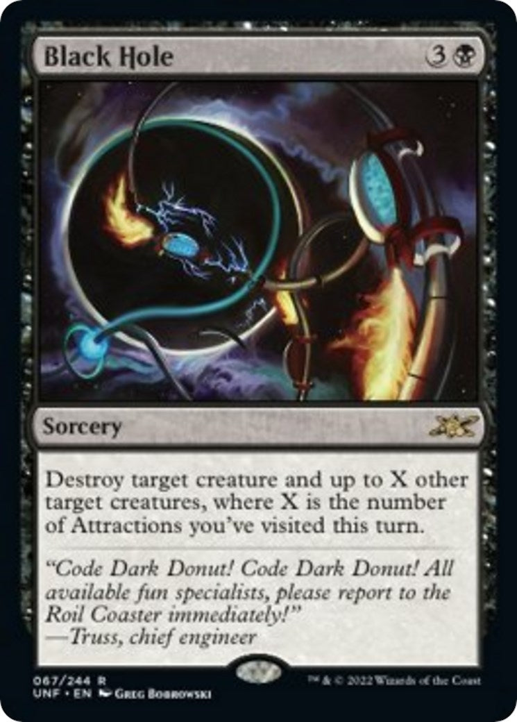 Black Hole (67) [UNF] - MTG Single