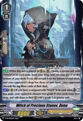 Witch of Precious Stones Dana (242) [VPR] - Cardfight Vanguard Single