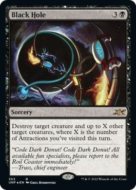 Black Hole (Galaxy Foil) (353) [UNF] - MTG Single