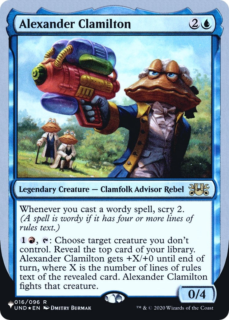 Alexander Clamilton (16) [LIST] - MTG Single