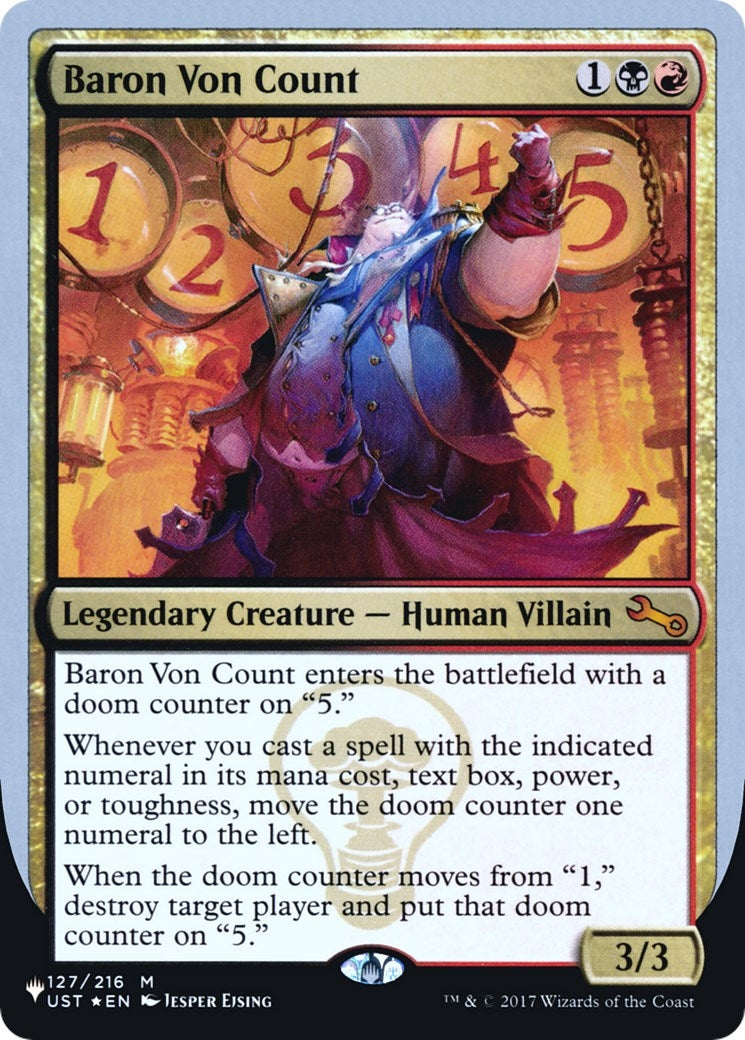Baron Von Count (127) [LIST] - MTG Single